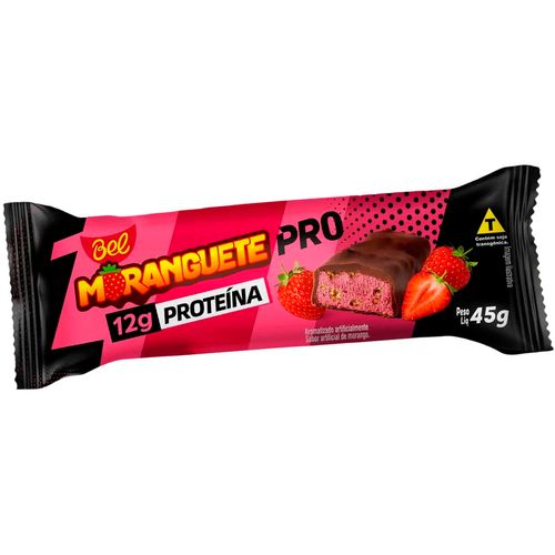 Barra de Proteina Moranguete Pro Sabor Morango 45g-2-